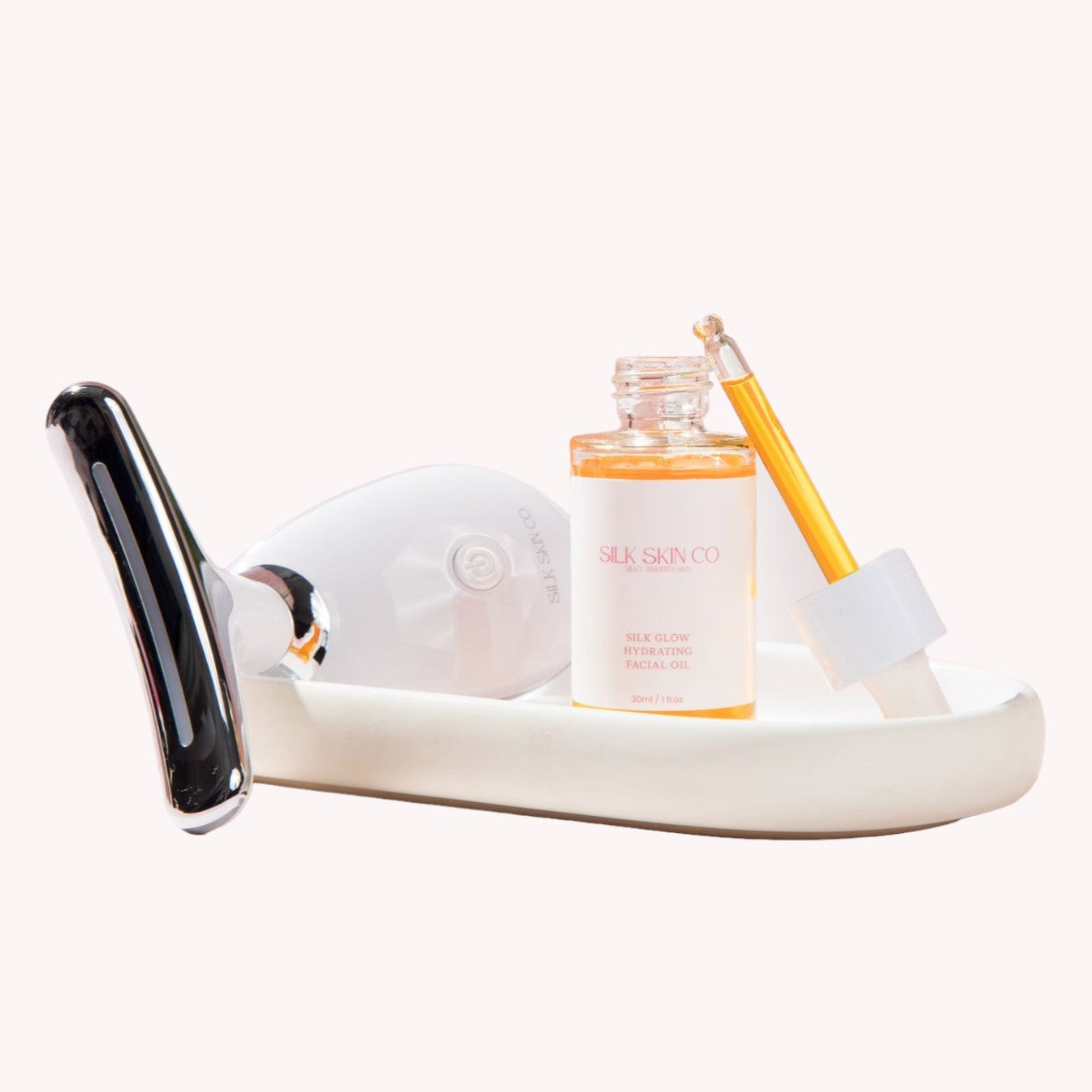 Silk Glow Facial Massager Kit